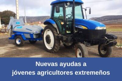 Nuevas ayudas a jóvenes agricultores extremeños